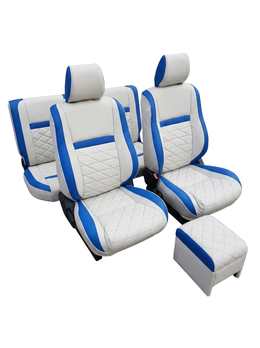 Diamond-Stitch Auto Interior